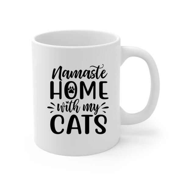 Personalized Mug, Funny Cat Yoga, Gift For Yoga Lovers, Gift For Cat Lovers