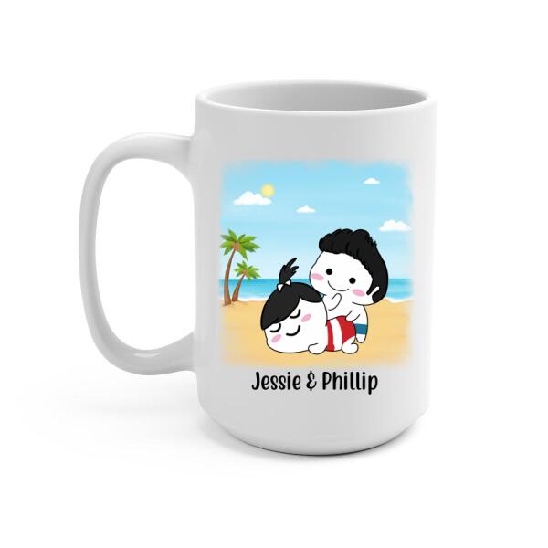 Personalized Mug, Just Want To Touch Your Butt, Naughty Gifts For Couple