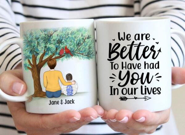 Personalized Mug, Memorial Gift for Children Loss, Loss of Son, Loss of Daughter