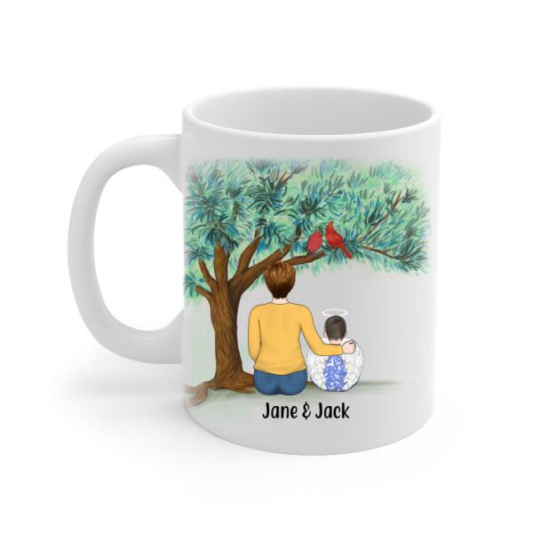 Personalized Mug, Memorial Gift for Children Loss, Loss of Son, Loss of Daughter