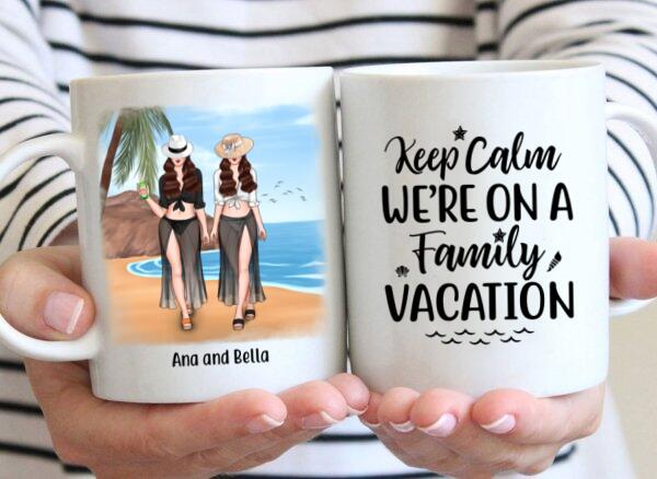 Personalized Mug, Beaches Booze Besties, Gift For Best Friend