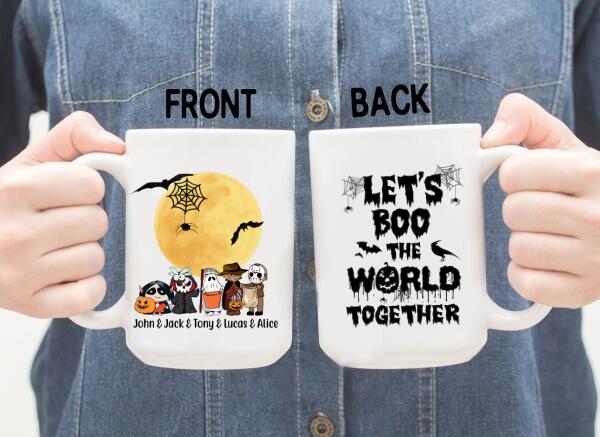 Personalized Mug, Halloween Spooky Season, Halloween Gift, Gift for Friends, Family