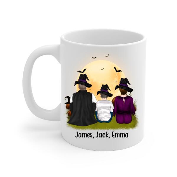 Personalized Mug, We're Creepy And We're Kooky We're Mysterious And Spooky - Family Gift, Gift For Halloween