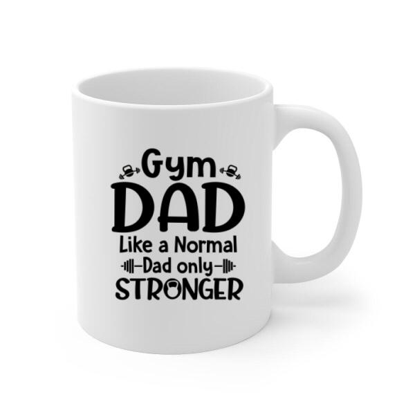 Personalized Mug, Old Gym Man, Gift for Father & Gym Lovers