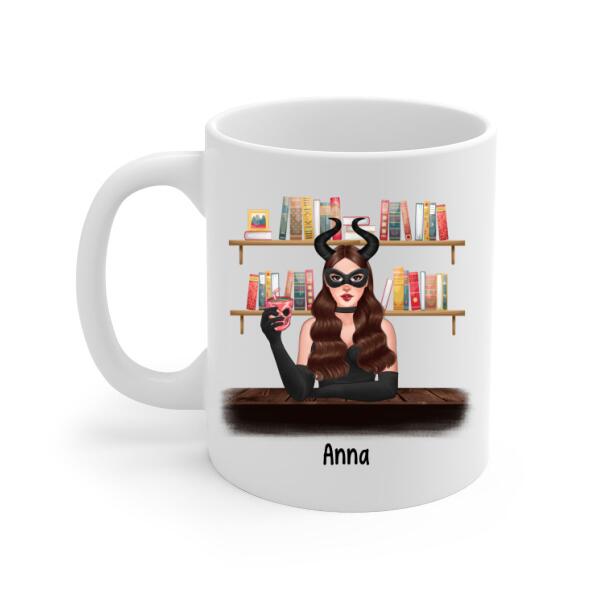 Personalized Mug, I Read Book I Put A Spell On You, Gifts For Book Lovers, Gifts For Halloween