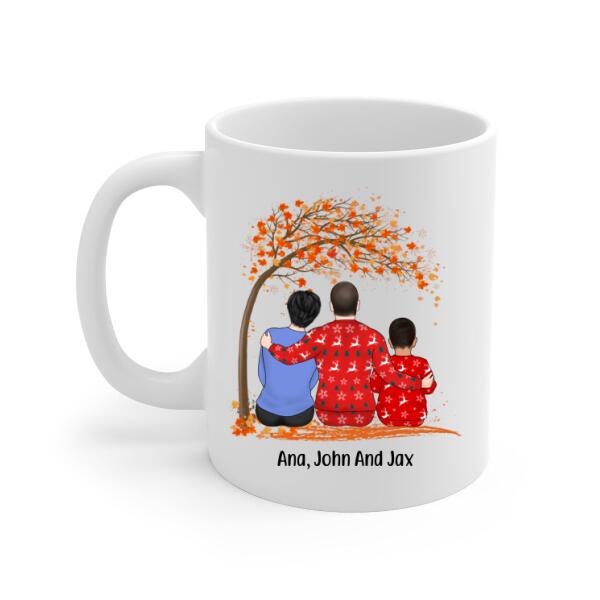 Personalized Mug, Fall Family Sitting, Gifts For Family Members