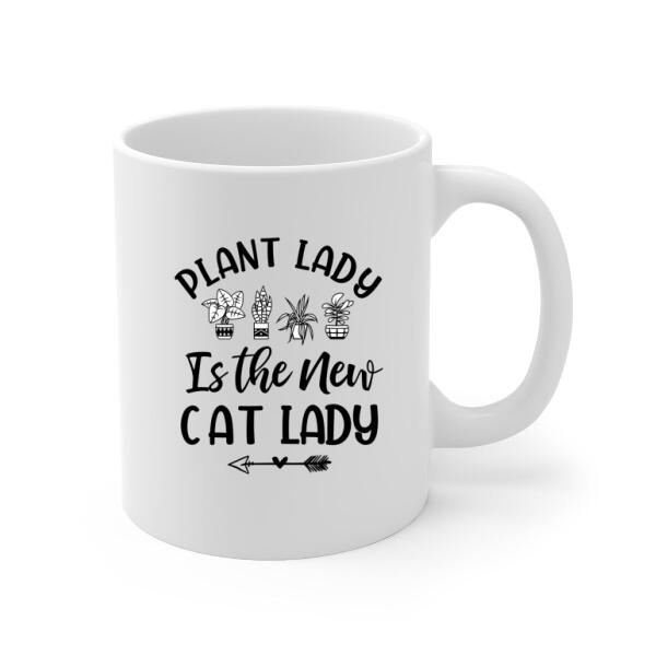 Personalized Mug, All I Need Is Gardening With My Cat, Gift For Gardeners And Cat Lovers