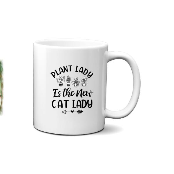 Personalized Mug, All I Need Is Gardening With My Cat, Gift For Gardeners And Cat Lovers