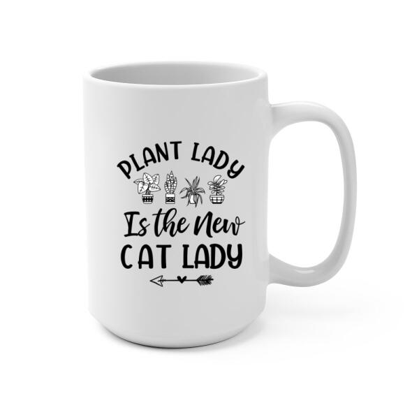 Personalized Mug, All I Need Is Gardening With My Cat, Gift For Gardeners And Cat Lovers