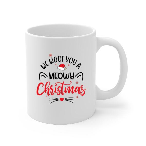 Personalized Mug, Funny Cats - Up To 6 Cats, Christmas Gift for Cat Lovers