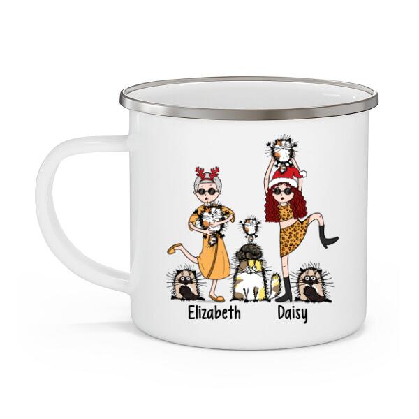 Personalized Mug, Crazy Cat Ladies, Christmas Gift For Cat Lovers