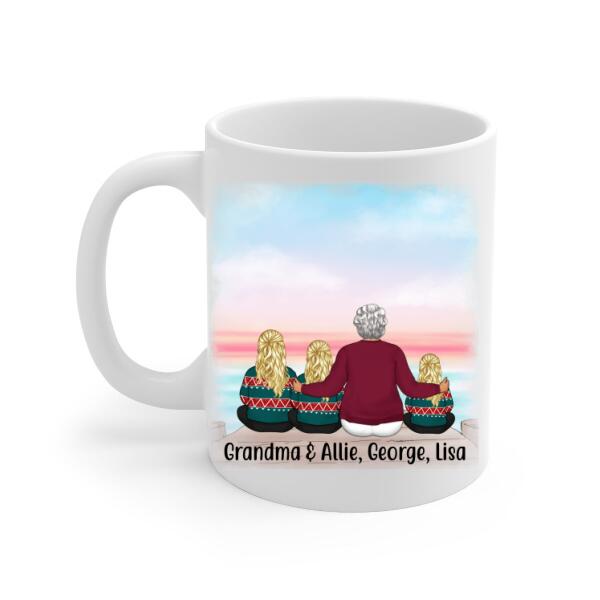 I Don't Need Therapy, Just Need To Cuddle With My Grandkids - Personalized Gifts Custom Mug For Grandma