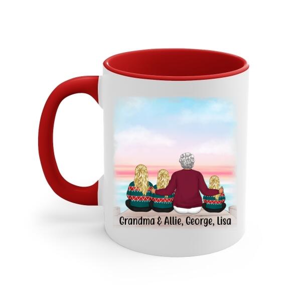 I Don't Need Therapy, Just Need To Cuddle With My Grandkids - Personalized Gifts Custom Mug For Grandma