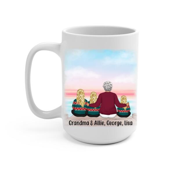 I Don't Need Therapy, Just Need To Cuddle With My Grandkids - Personalized Gifts Custom Mug For Grandma