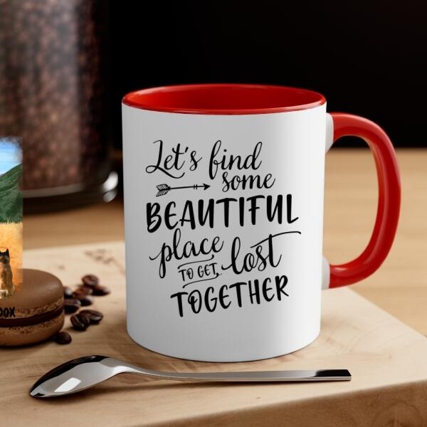 Personalized Mug, Hiking Women - Hiking Partners For Life, Gift For Hikers