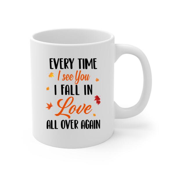 Personalized Mug, Fall Horseback Riding Partners, Gifts For Horse Riding Lovers