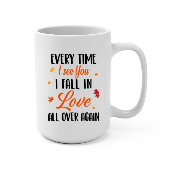 Personalized Mug, Fall Horseback Riding Partners, Gifts For Horse Riding Lovers