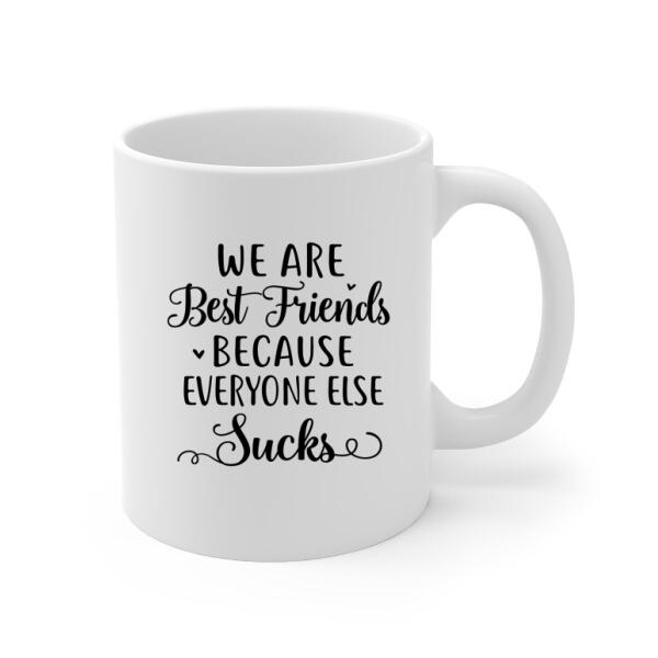 Personalized Mug, Drinking Besties For The Resties, Gift For Sisters