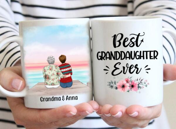 Personalized Mug, Best Granddaughter Ever, Gift for Granddaughter