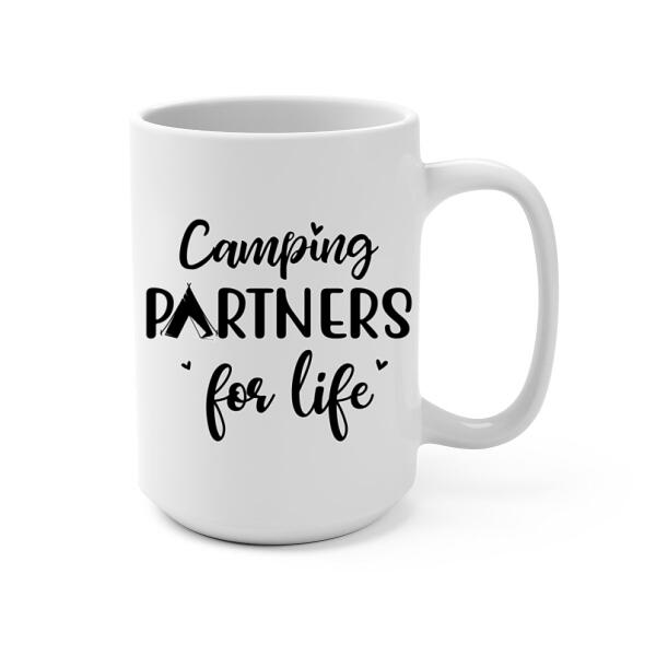 Personalized Mug, Camping With Pets, Gifts For Dog Lovers, Cat Lovers