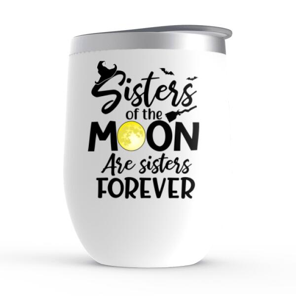 Personalized Wine Tumbler, Up To  3 Sisters Halloween Costumes, Gift For Halloween