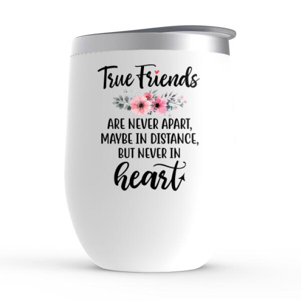 Personalized Wine Tumbler, Chubby Sisters Drink Together, Gift For Sisters And Friends