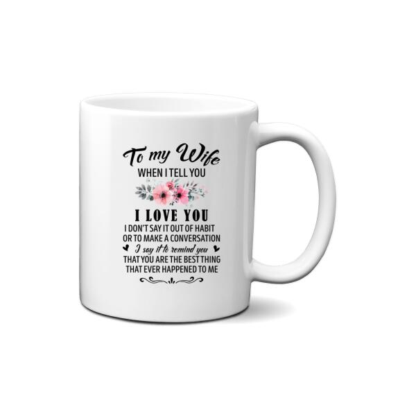 To My Wife Camping Couple With Dogs - Personalized Mug For Him, Her, Camping, Dog Lovers