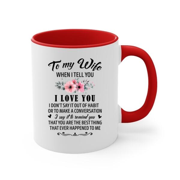 To My Wife Camping Couple With Dogs - Personalized Mug For Him, Her, Camping, Dog Lovers