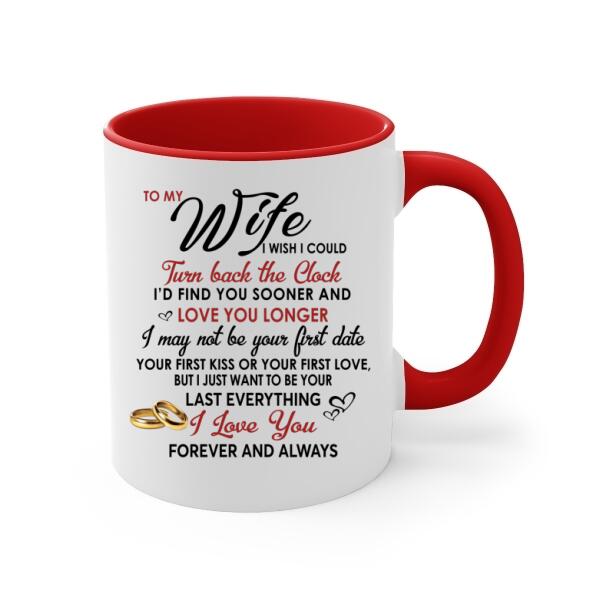 To My Wife Find You Sooner And Love You Longer - Personalized Mug For Couples, Her, Snowboarding