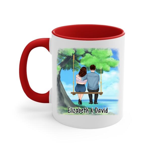 To My Wife Falling In Love With You - Personalized Mug For Couples, For Her