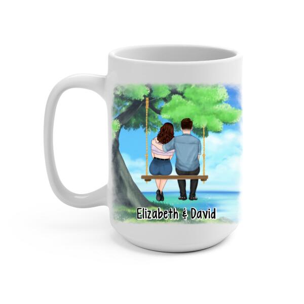 To My Wife Falling In Love With You - Personalized Mug For Couples, For Her