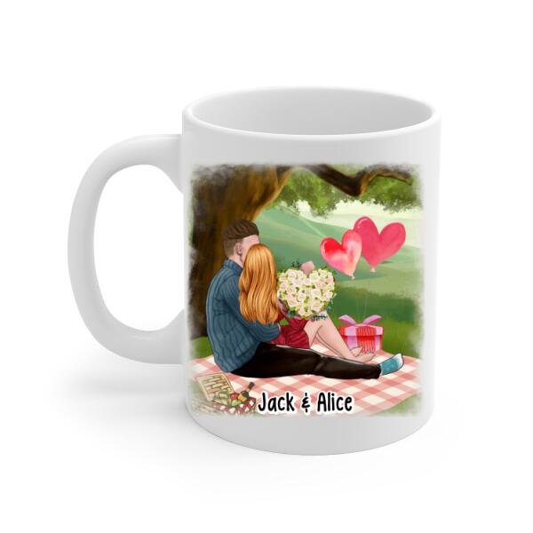 To My Husband Just Want To Be Your Last Everything - Personalized Mug For Couples, For Him, Valentine's Day