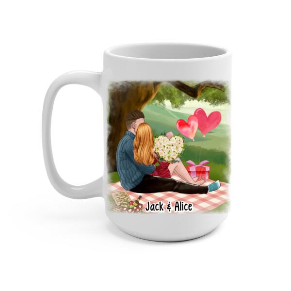 To My Husband Just Want To Be Your Last Everything - Personalized Mug For Couples, For Him, Valentine's Day