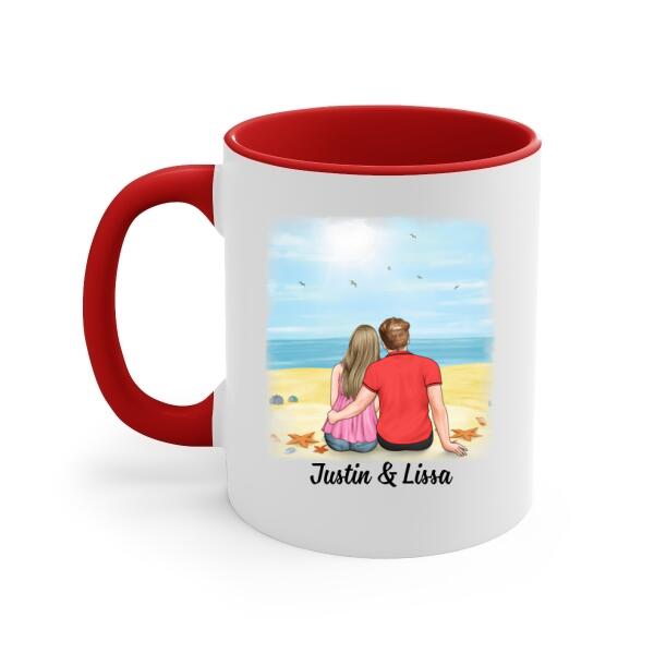 To My Wife Spend A Lifetime With You - Personalized Mug For Couples, For Her