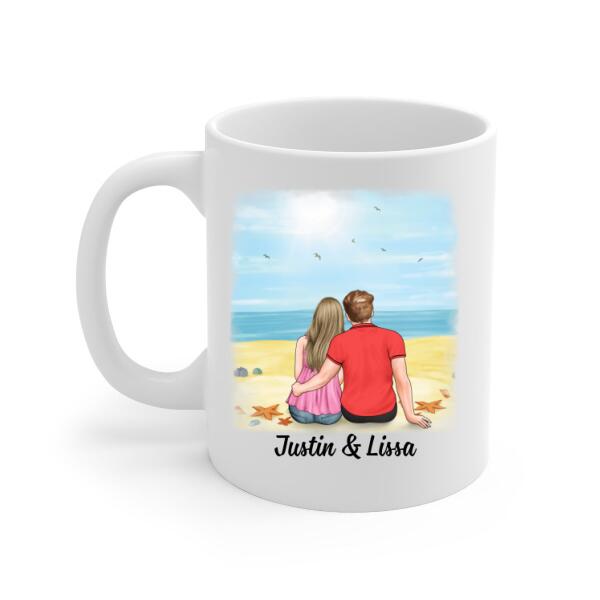 To My Wife Spend A Lifetime With You - Personalized Mug For Couples, For Her