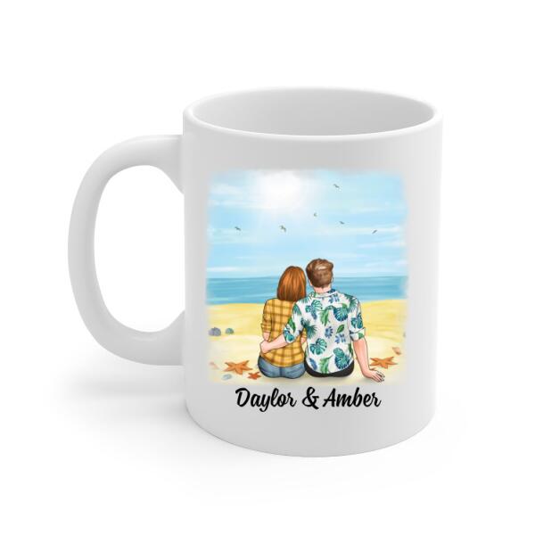 To My Wife I Wish I Could Turn Back The Clock - Personalized Mug For Couples, Her