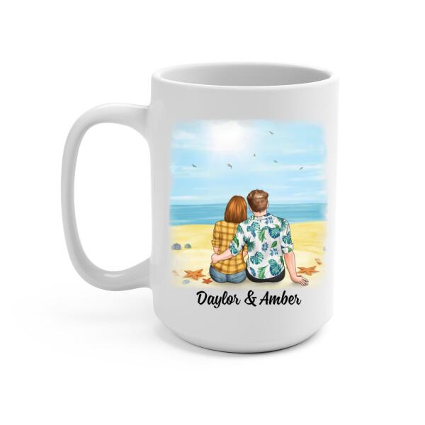 To My Wife I Wish I Could Turn Back The Clock - Personalized Mug For Couples, Her