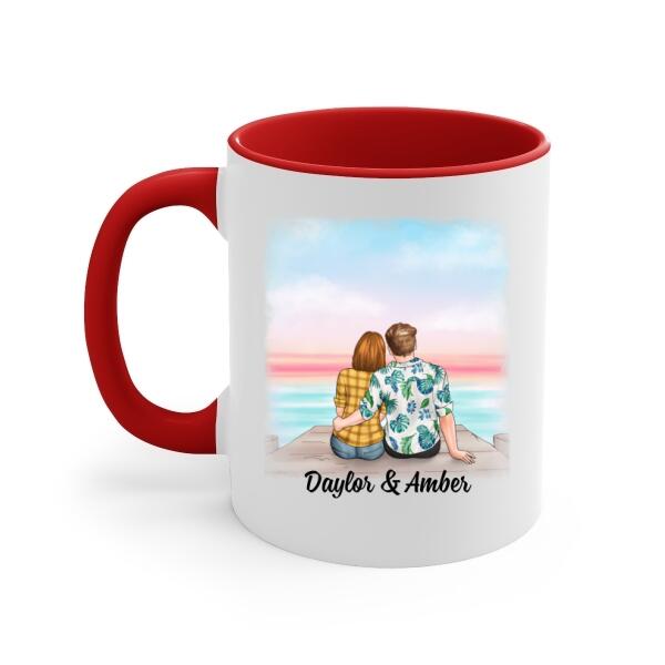 To My Husband I Wish I Could Turn Back The Clock - Personalized Mug For Couples, Him