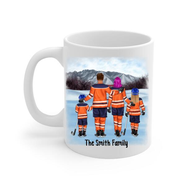 Life is Better with Ice Hockey - Personalized Mug For the Family, Ice Hockey