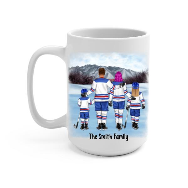 Life is Better with Ice Hockey - Personalized Mug For the Family, Ice Hockey