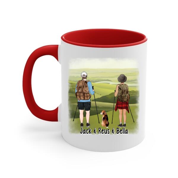 Life Is Better A Daring Adventure - Personalized Mug For Her, Him, For Couples, Hiking