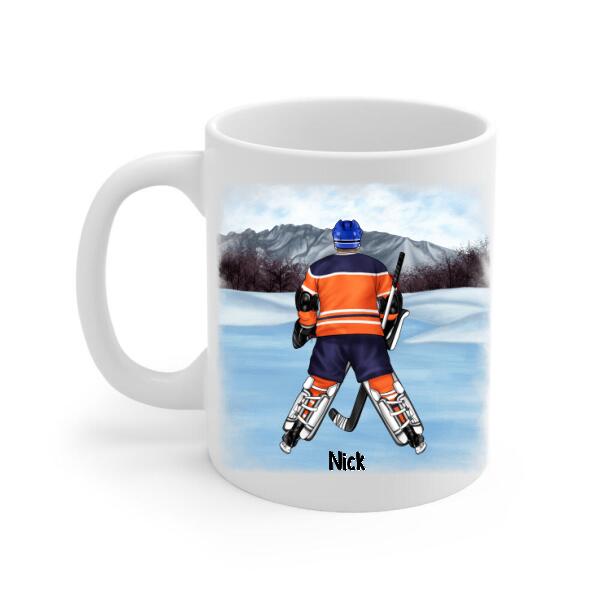 Life Is Better With Hockey - Personalized Mug For Him, Her, Hockey