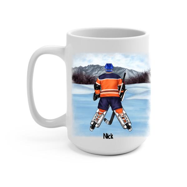 Life Is Better With Hockey - Personalized Mug For Him, Her, Hockey