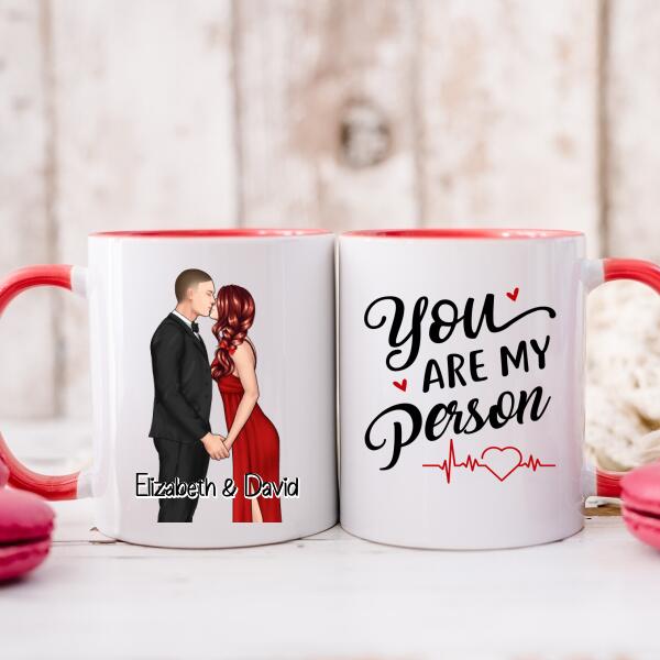 You Are My Person - Personalized Mug For Couples, Him, Her, Valentine's Day