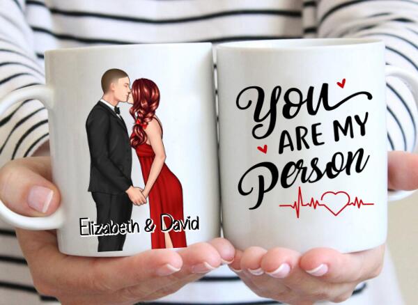 You Are My Person - Personalized Mug For Couples, Him, Her, Valentine's Day