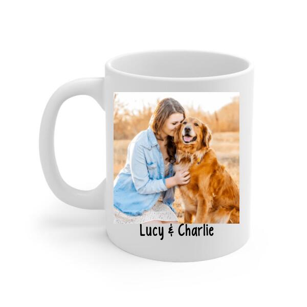 Fur Mama - Custom Mug Photo Upload, For Him, For Her, Dog Lovers, Cat Lovers