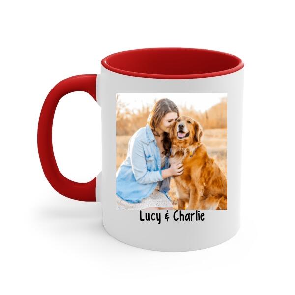 Fur Mama - Custom Mug Photo Upload, For Him, For Her, Dog Lovers, Cat Lovers