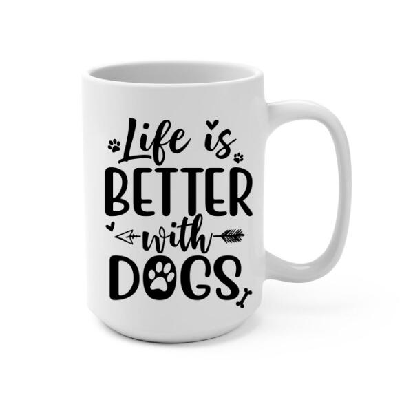 Fur Mama - Custom Mug Photo Upload, For Him, For Her, Dog Lovers, Cat Lovers