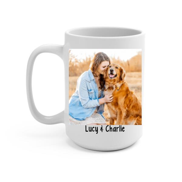 Fur Mama - Custom Mug Photo Upload, For Him, For Her, Dog Lovers, Cat Lovers