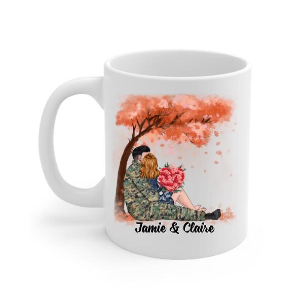 You're Always My Commander-In-Chief - Personalized Mug For Couples, Him, Her, Military